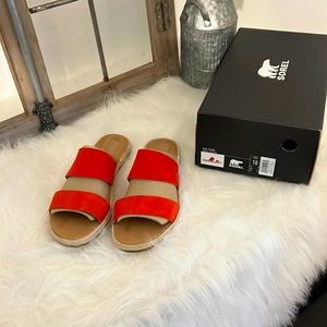NEW IN BOX • Sorel Sandals • Ella II Slide